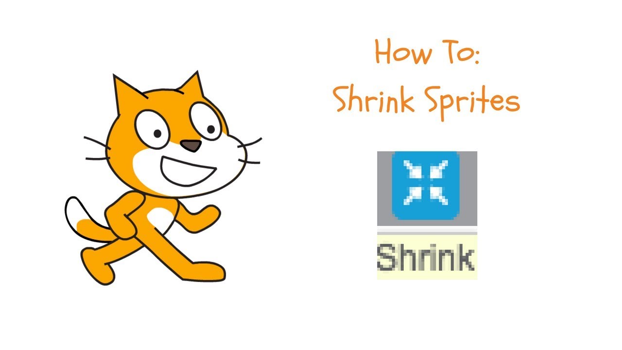 Scratch Tutorial How to Shrink Sprites YouTube