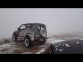 Suzuki Samurai & Vitara snow offroading