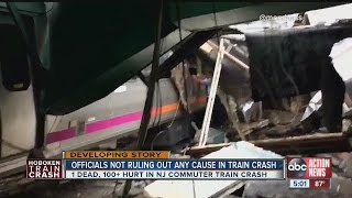 Officials not ruling out any cause in train crash