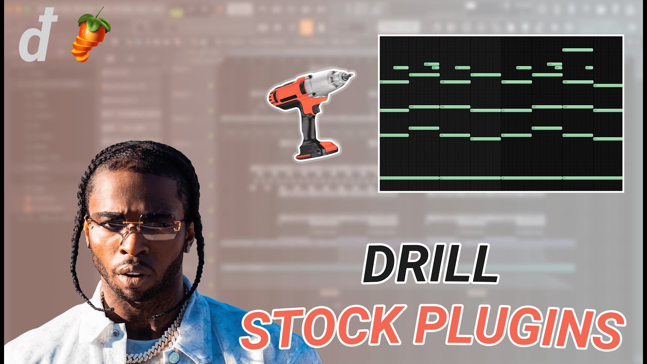 Making a fire drill beat using just stock plugins | FL Studio Tutorial ...