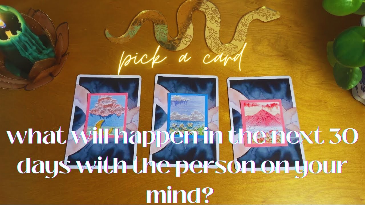 the next 30 days with your person [ tarot pick a card ]
