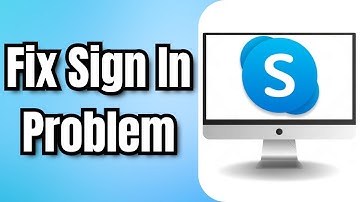 How To Fix SKYPE Sign In Problem