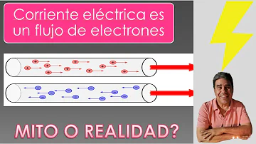 ¿Se mueven los electrones en un rayo?