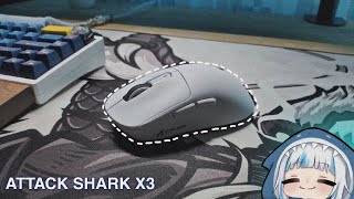 Бюджетная игровая мышь Attack Shark X3 (Убийца Superlight?)