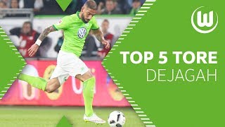 Die Top 5 Tore von Ashkan Dejagah im Trikot des VfL Wolfsburg