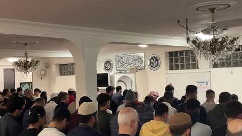 من صلاة التراويح ماتيسر من سورة الأحزاب الليلة 20 مسجد الإخلاص ألمانيا شتوتغارت