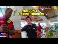 Entitled Man Thinks HE OWNS The Airport Food Court!