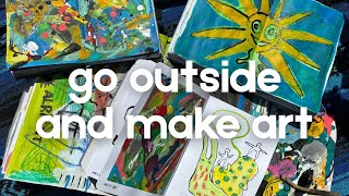 outsidemaxxing is the best thing you can do for your art