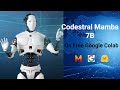 Implementing Codestral Mamba on Free Google Colab
