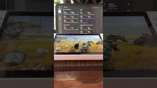 MH Wilds Ally & Ipad Corsair ICUE dashboard via Glidex