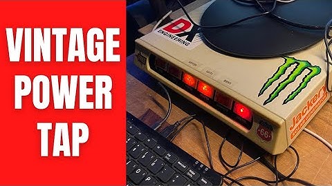 Thrift Store Finds - Vintage Power Supply Tap (Ham CB Radio - Raspberry Pi - Restoration Makeover)