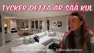 VLOGG 641 - MAKEOVER VARDAGSRUM OCH MASSA TIPS!