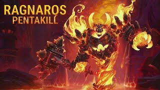 Heroes of the Storm: Pentakill Ragnaros Diablo Brightwing WTF Funny moment