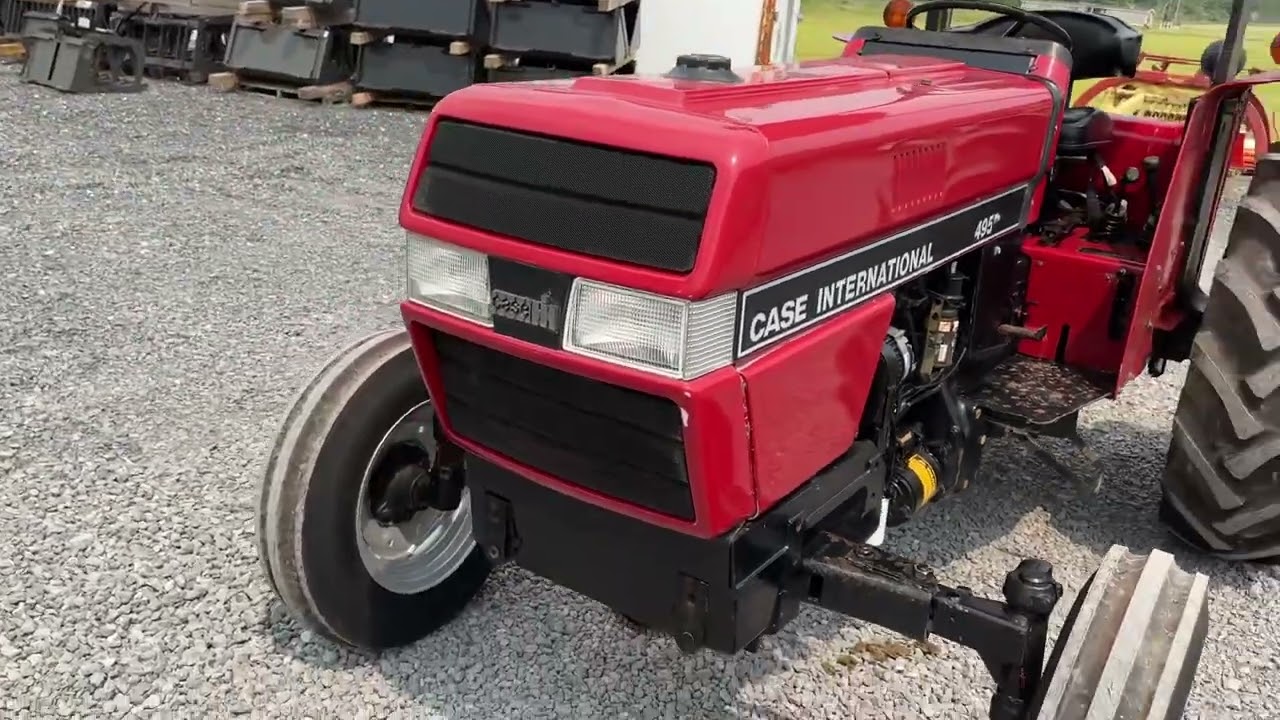 1992 Case IH 495 Farm Utility Tractor 2204 Hours All Original Tractor 540 PTO 3 Point For Sale !!!