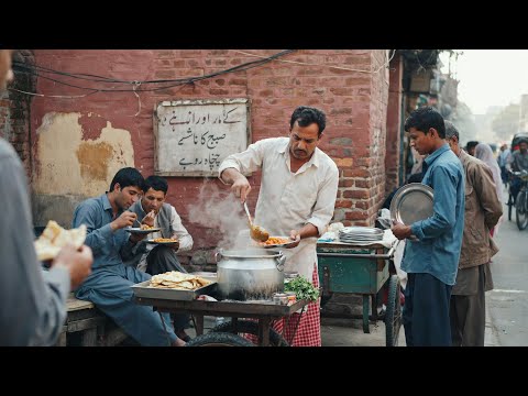 PAKISTAN'S ULTIMATE DESI BREAKFAST EXPERIENCE | REAL PAKISTANI FOOD AT STREET | STREET FOOD PAKISTAN