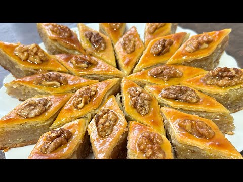 Видео: Самый вкусный рецепт Бакинской пахлавы🤌