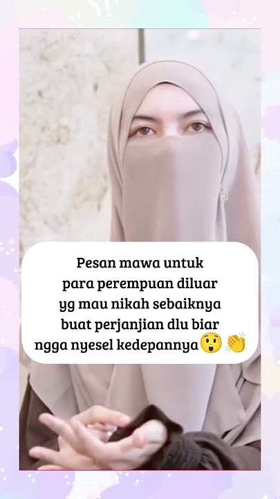 MAWA MESSAGE FOR THOSE WHO WANNA GET MARRIED #inararusli #shortvideo #viral #tranding #viralvideo...