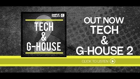 Sample Tools by Cr2 - Tech & G House 2 (Sample Pack)