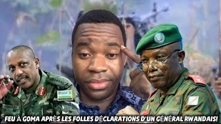 02/01/26. 🚨 FEU À #GOMA CONTRE LE #M23 APRÈS LES FOLLES DÉCLARATIONS D’UN GÉNÉRAL RWANDAIS!   #m23 