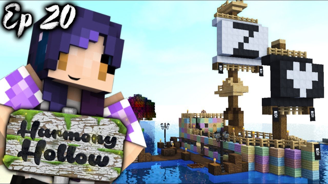 Pirate House Upgrades | Harmony Hollow Modded SMP - Ep. 20