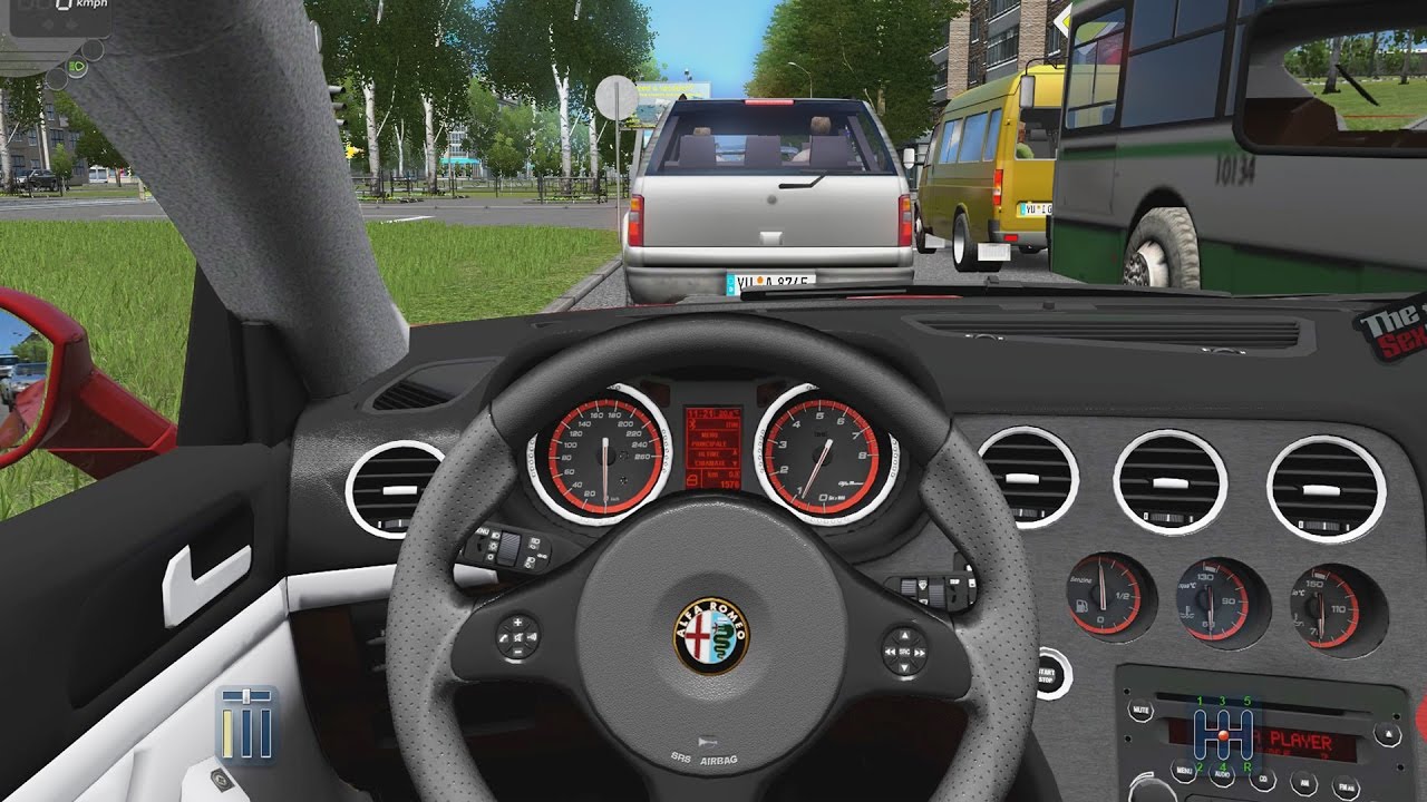City Car Driving Alfa Romeo Brera Fast Driving Youtube