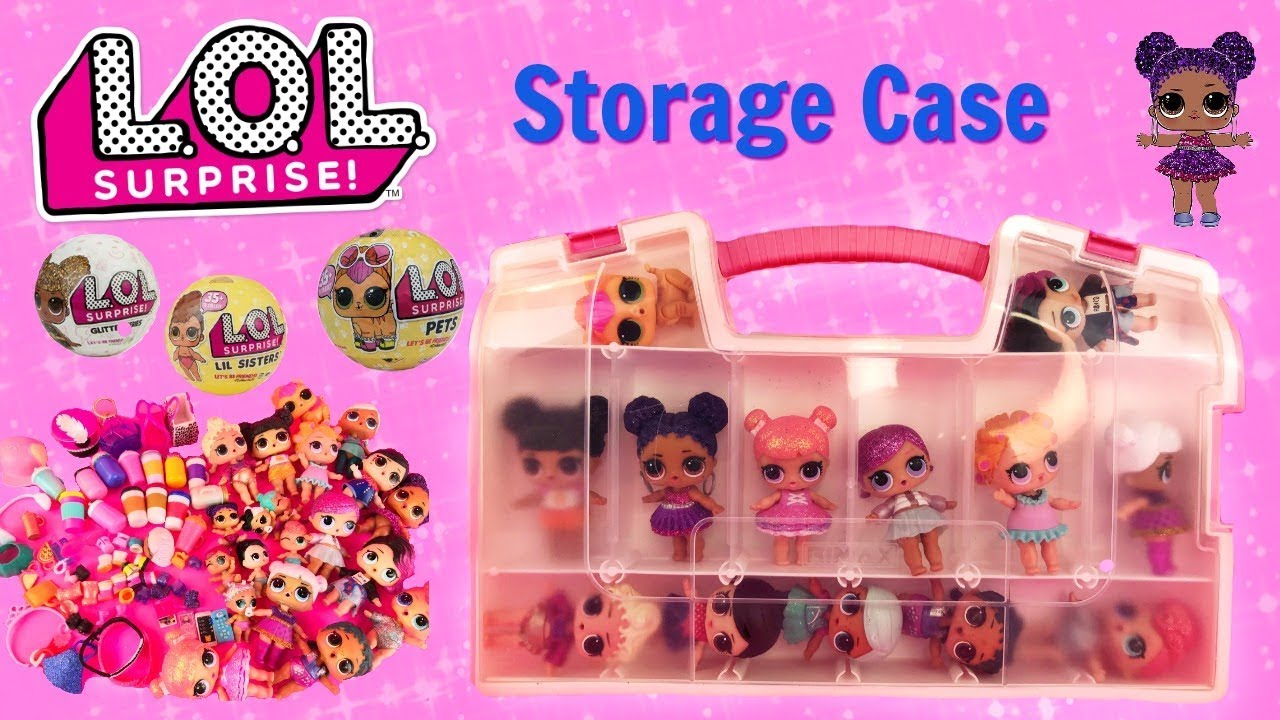 lol surprise storage case