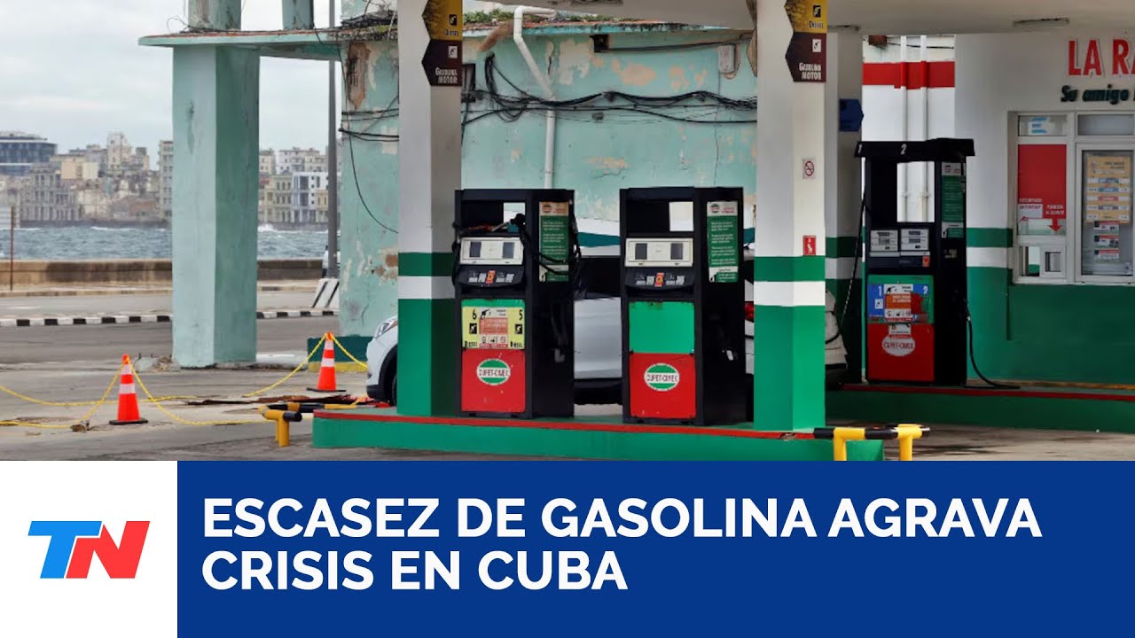 Largas filas para cargar gasolina en Cuba, que acusa a Trump de “asfixiar” su economía