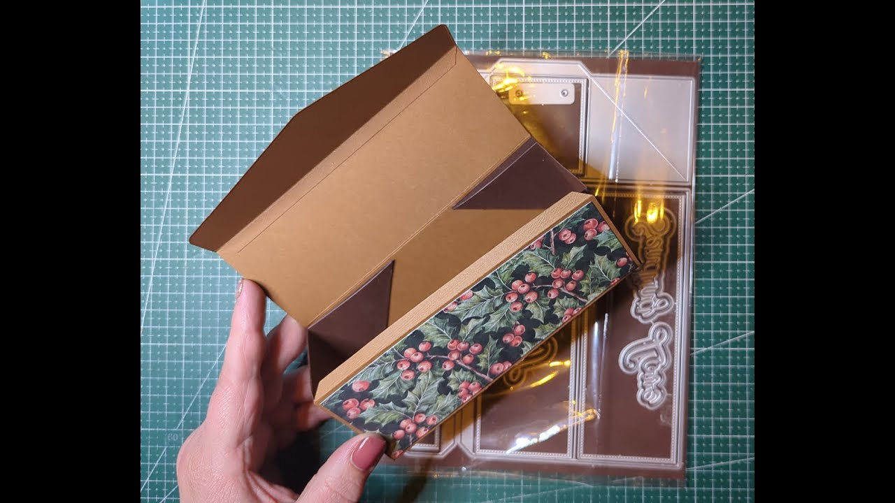 Test der TEMU Stanze: Geschenkbox