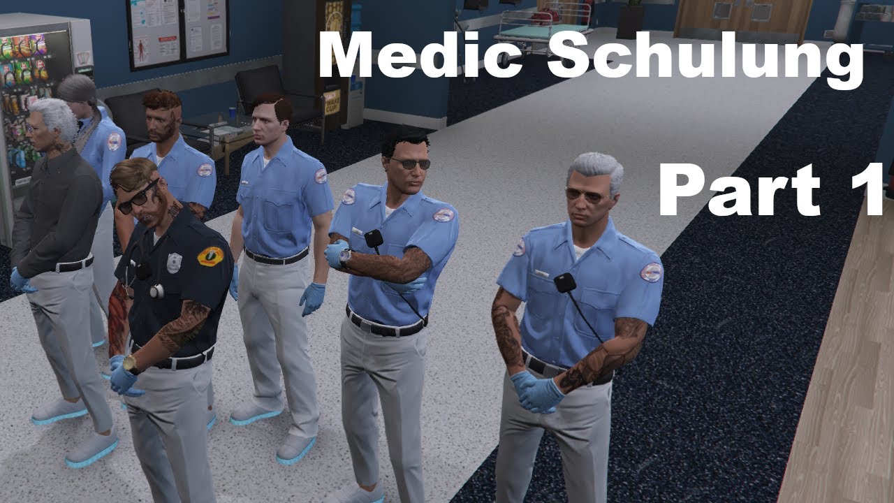 [RP] [FiveM] Rockstarlife - Medic - Schulung - Part 1