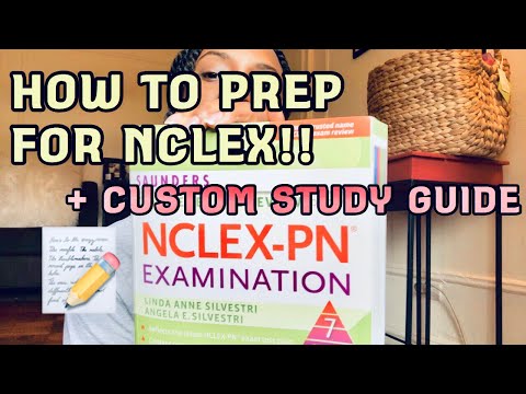 NCLEX-PN STUDY TIPS+ CUSTOM STUDY GUIDE!