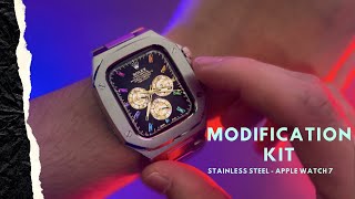 Modification Kit Apple Watch S7 "FULL METAL"  | Review & Unboxing