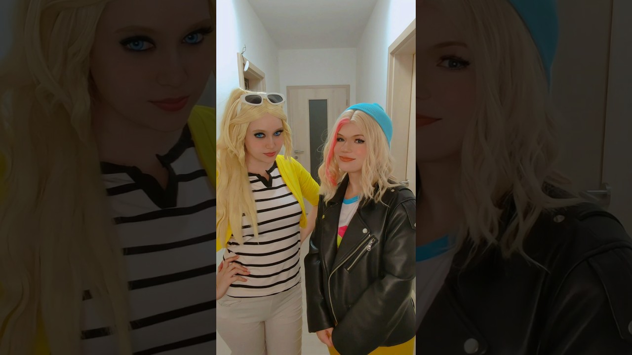 Meeting Marinette at school | Chloé Bourgeois & Zoé Lee@nikkihatsunecosplay #cosplay  Miraculous