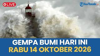 🔴 INFO GUNCANGAN GEMPA BUMI HARI INI RABU 14 OKTOBER 2026