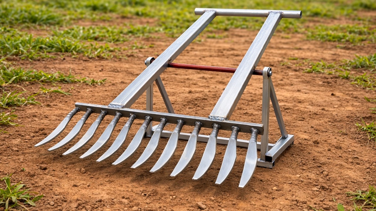 Billions of Farmers Don't Know About This Homemade Rake! A Great Idea ...