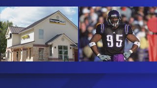 Former Dallas Cowboys player arrested, accused of leaving dog locked in hot storage unit