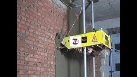 Mọi việc trở lên ĐƠN GIẢN hơn với máy trát tường tự động hiện đại