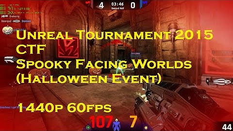 Unreal Tournament - Spooky Facing Worlds CTF (1440p60)