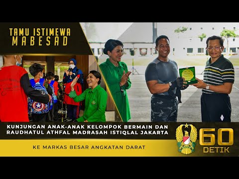 Kunjungan Anak-Anak Kelompok Bermain dan Raudatul Athfal Madrasah Istiqlal Jakarta ke Mabesad