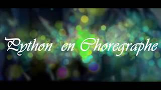 Python en Choregraphe
