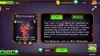 How to Breed an Epic Clamble (Earth Island)| My Singing Monsters