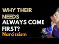 The narcissist’s needs first: always!  #recoveryjourney #psychologicalabuse #gaslighting
