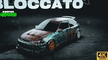 NEED FOR SPEED UNBOUND - Car Custom (My garage) - Honda Civic Type R - 4K 60FPS Ultra