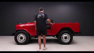 1954 Alfa Romeo AR 51 Matta | Functions