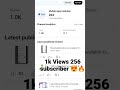 1k views 256 subscribers 😍🔥 #uae #fyp #fypシ゚viral #foryou #tranding #viral #shorts #short