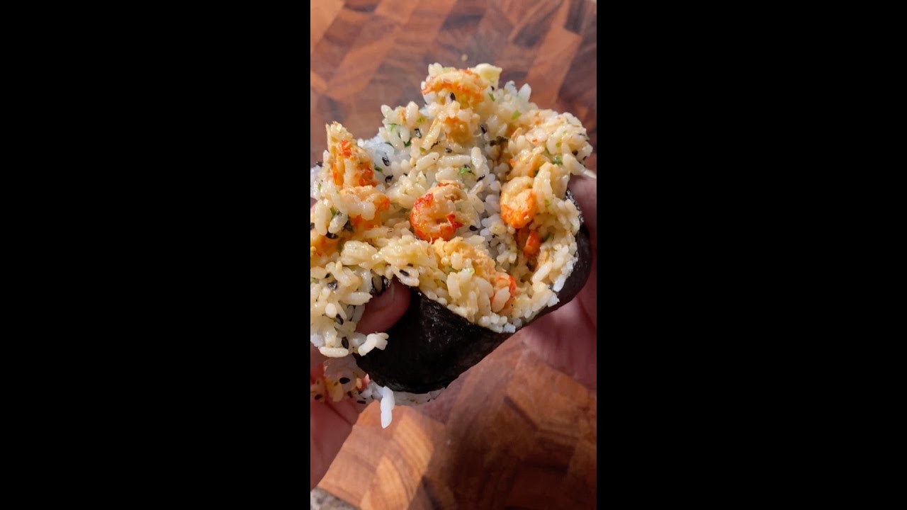 Crawfish Onigiri
