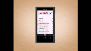Collins Dictionary for Windows Phone - Collins Translator - English to Spanish to French screenshot 2