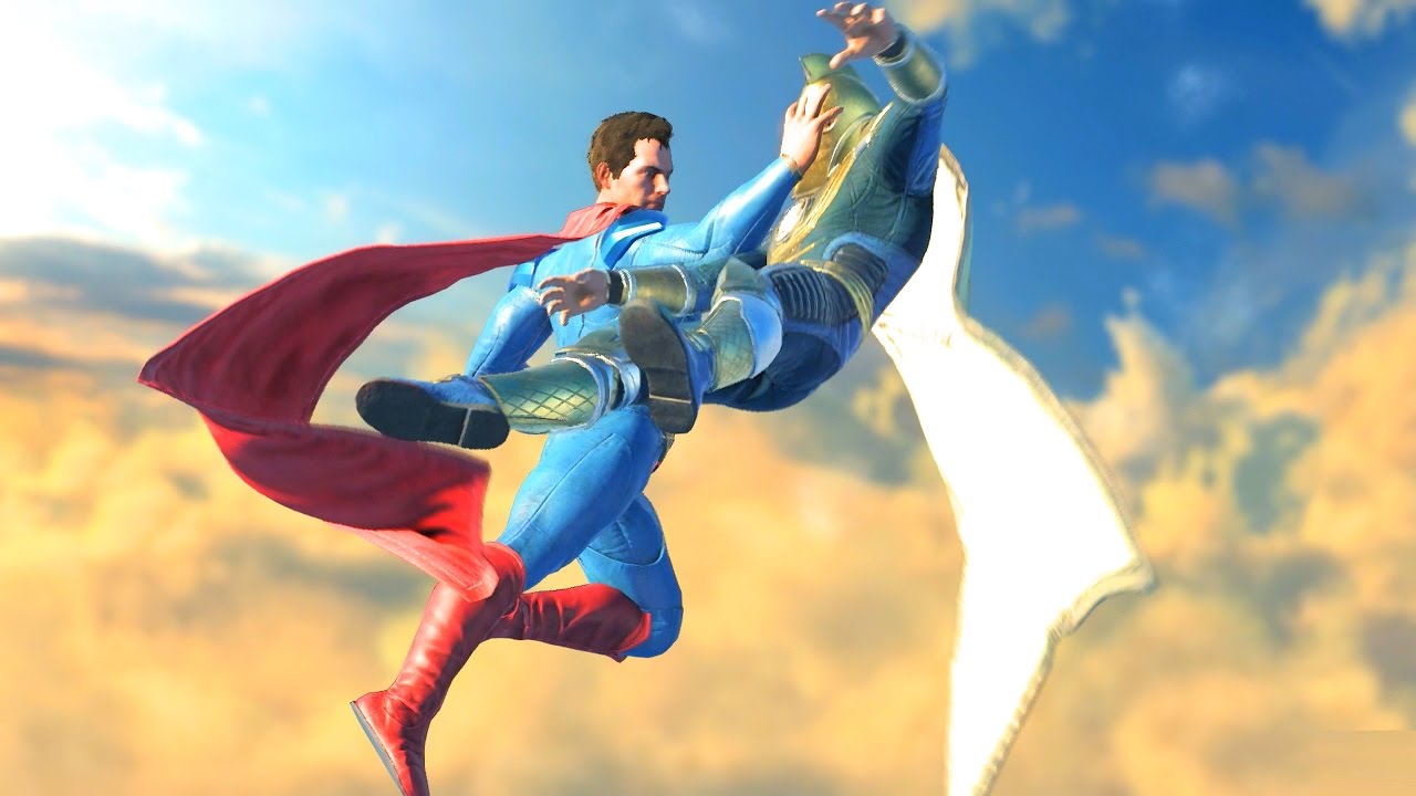 Injustice 2 All Super Moves on Dr. Fate (No HUD) 4K UHD 2160p