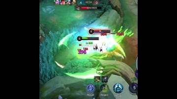 Yu Zhong vs Terizla, cut his lane and force him to fight #shorts #mlbb #yuzhong #terizla