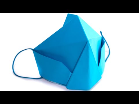 Video: How To Make A Mask Out Of Paper