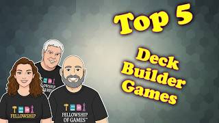 Top 5 Deck-Building Games 🎲 Our FAVORITE Card Combo & Strategy Games!